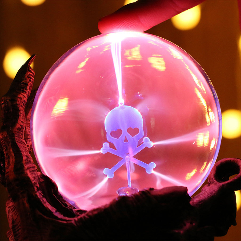 Lampe Plasma Tête de Mort Oraculum – Blink Skull