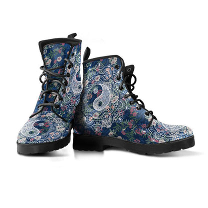 Boots Yin Yang Floral