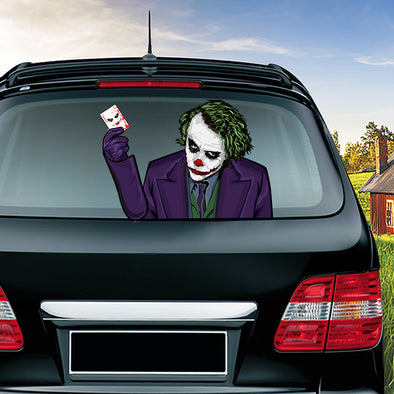 Sticker Autocollant Joker Bras Essuie Glace Pare-Brise arrière