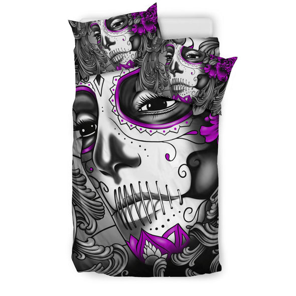 Purple Catrina Bedding