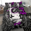 Purple Catrina Bedding