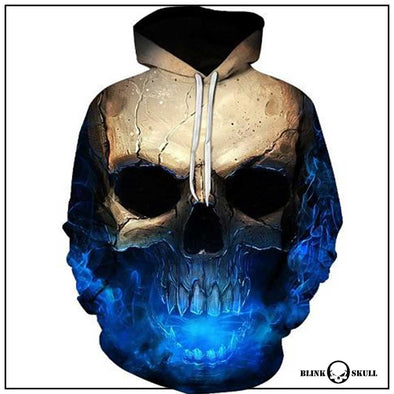 Sweat 3D Frozen Skull