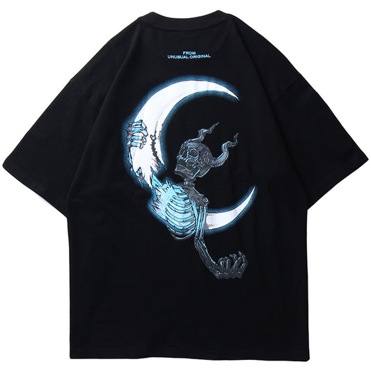 Tee shirt Tete de Mort Arracheur de Lune face arrière