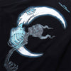 Tshirt Tête de Mort Arracheur de Lune zoom sur design crane