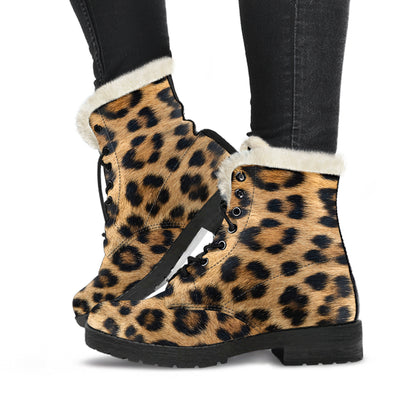 Leopard - Boots Fourrées
