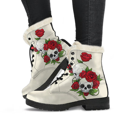 Sweet Roses - Boots Fourrées